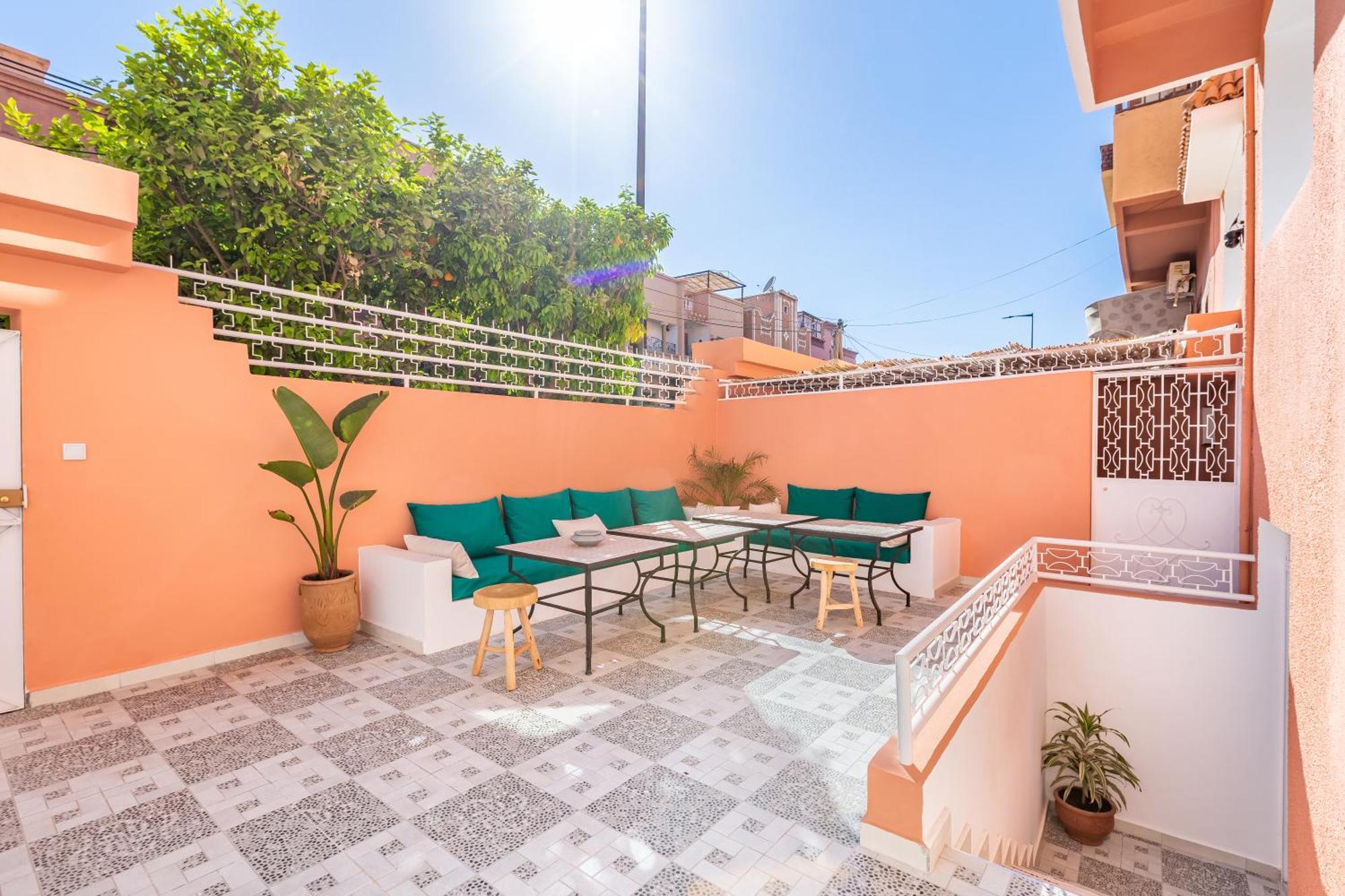 Riad Dar Juma, Suites & Appartements, Spa & Piscine Chauffee マラケシュ エクステリア 写真