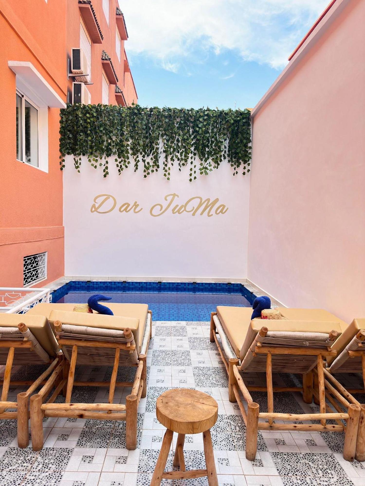 Riad Dar Juma, Suites & Appartements, Spa & Piscine Chauffee マラケシュ エクステリア 写真