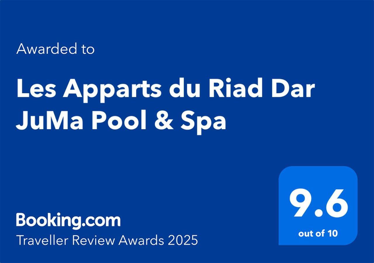 Riad Dar Juma, Suites & Appartements, Spa & Piscine Chauffee マラケシュ エクステリア 写真